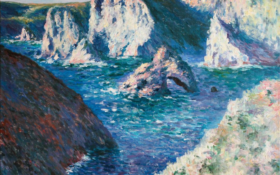 Claude Monet „Die Felsen der Belle Ile“