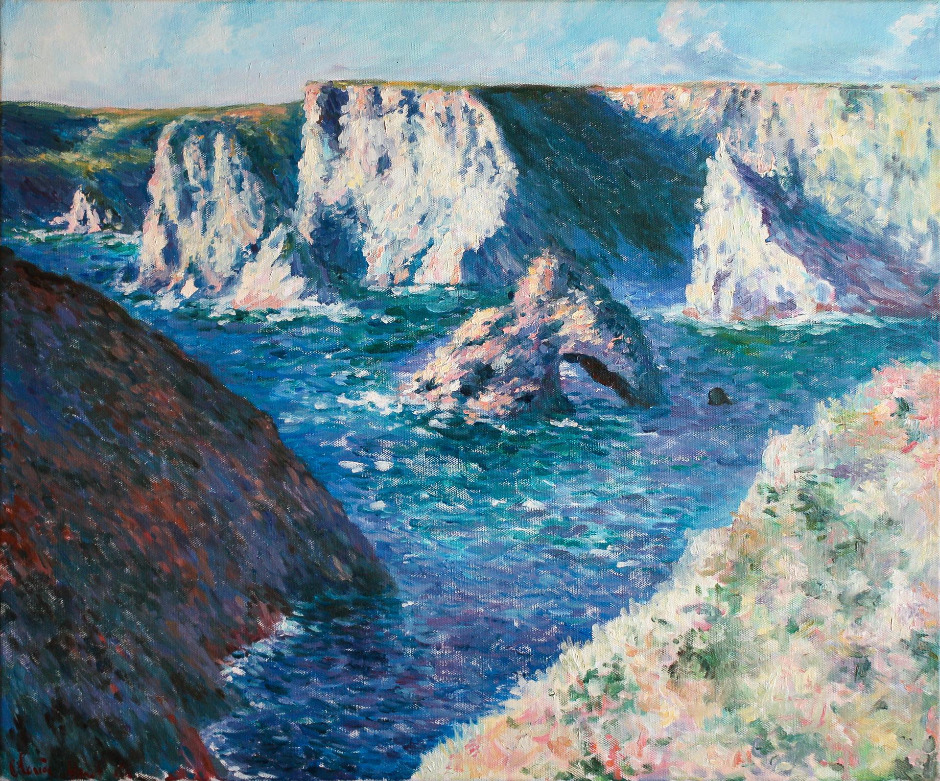 Anna Gestrich – Kopien | Claude Monet "Die Felsen der Belle Ile"
