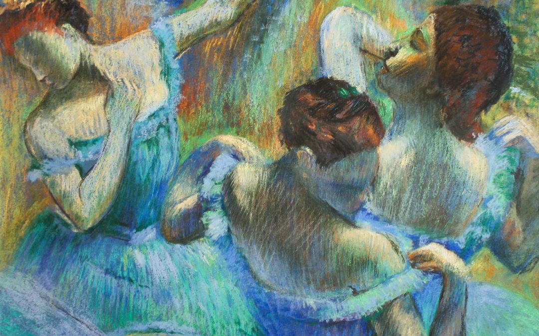 Edgar Degas „Tänzerinnen in Blau“