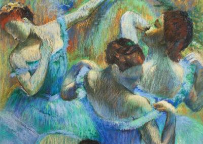 Edgar Degas „Tänzerinnen in Blau“