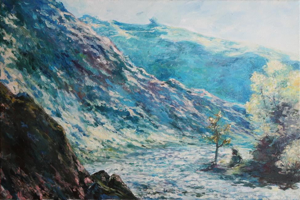 Anna Gestrich – Kopien | Claude Monet "Der alte Baum an der Einmündung"