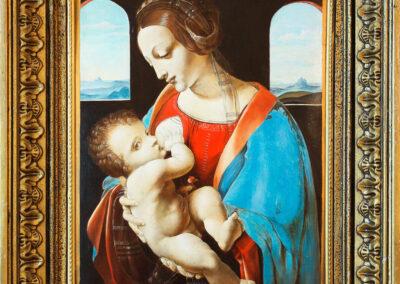 Leonardo da Vinci „Madonna Litta“