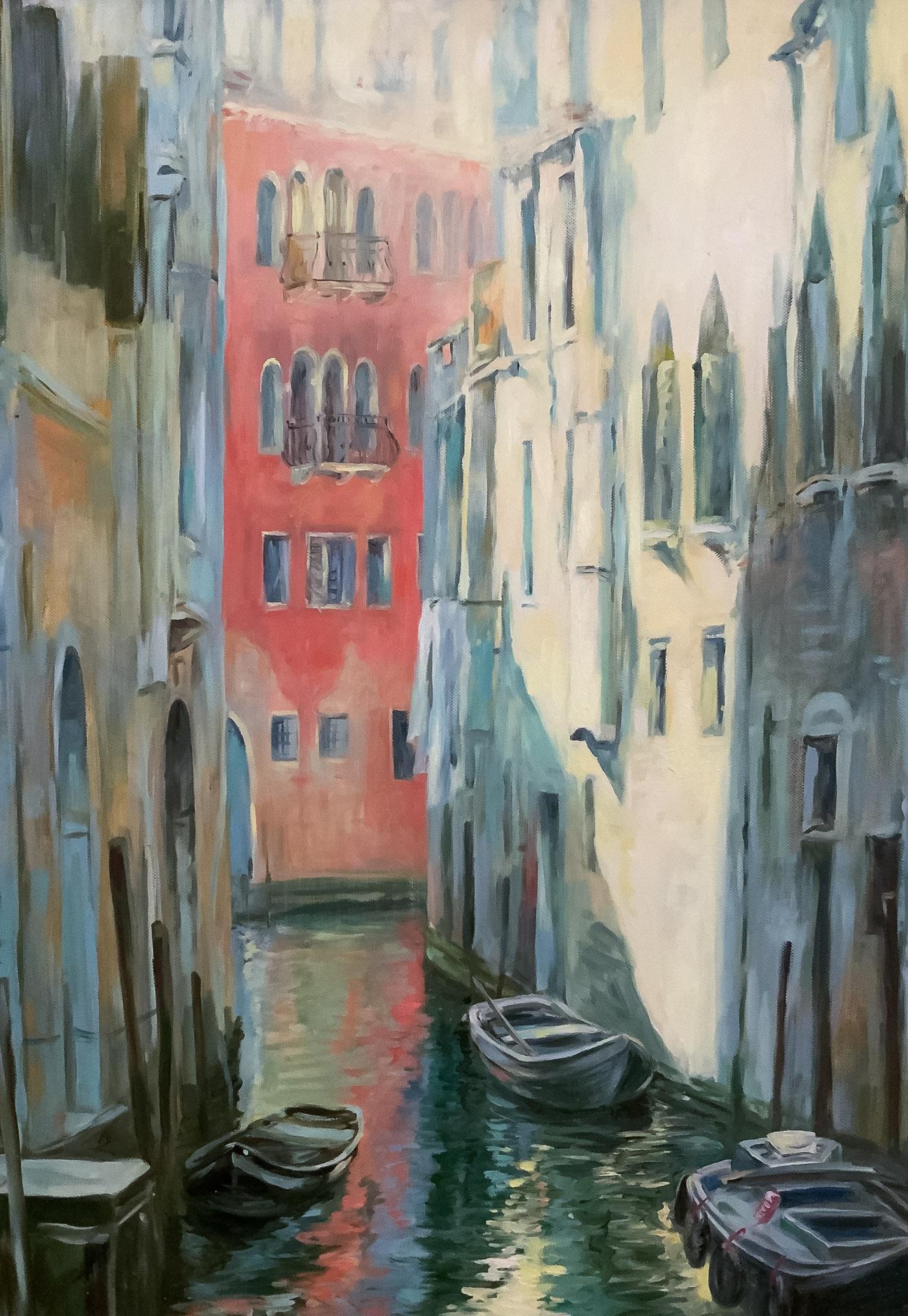 Anna Gestrich – Malerei | Wasserstraße von Venedig