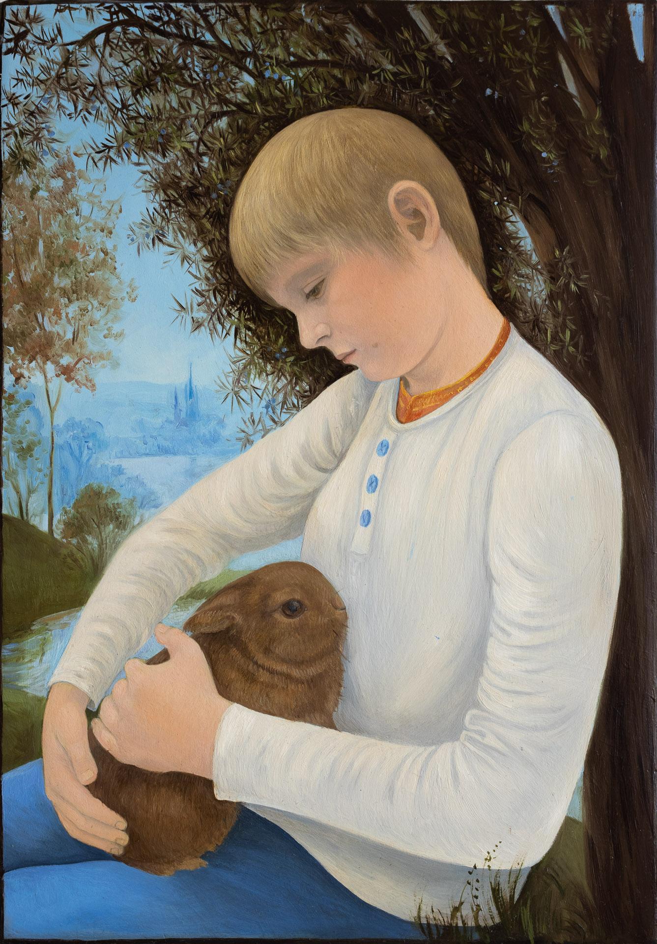 Anna Gestrich – Malerei | Jungenportrait – NIKITA