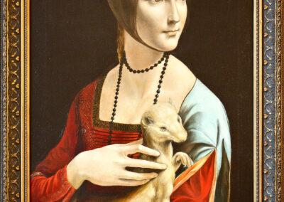 Leonardo da Vinci „Dame mit Hermelin“