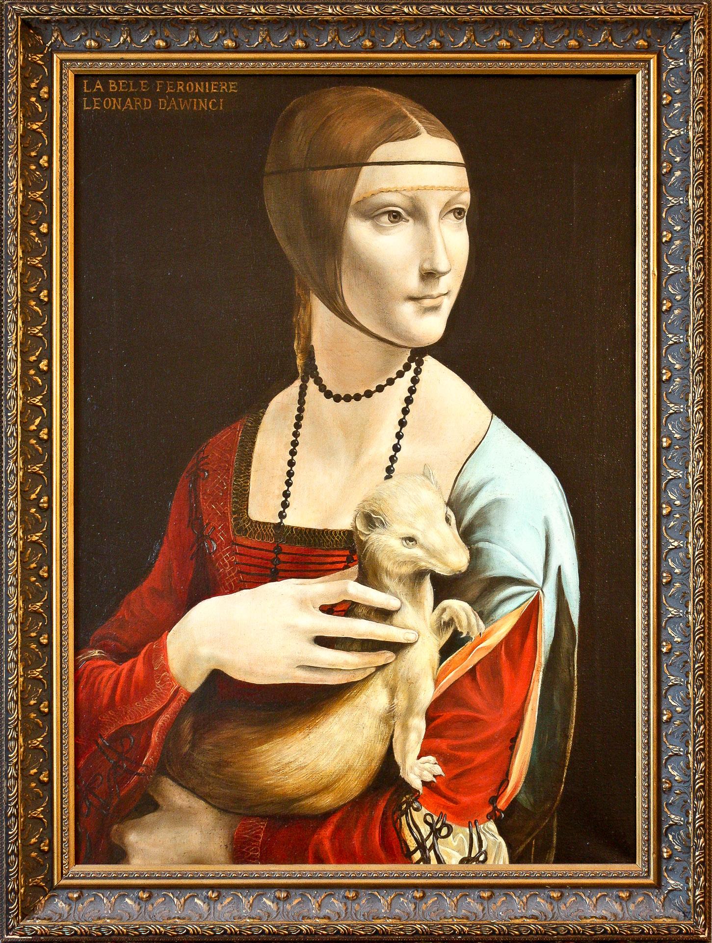 Anna Gestrich – Kopien | Leonardo da Vinci "Dame mit Hermelin"